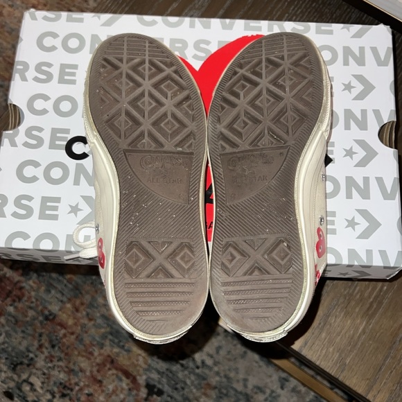 Converse x Comme des Garçons PLAY Chuck 70 Multi Heart - Picture 6 of 7